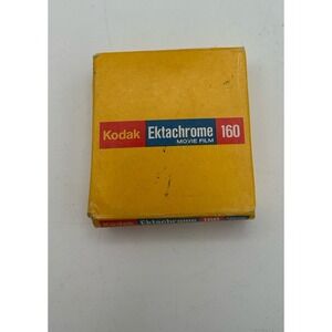Sealed KODAK Ektachrome‎ 160 Color Movie Film Type A Super 8 Cartridge 1974 NIB